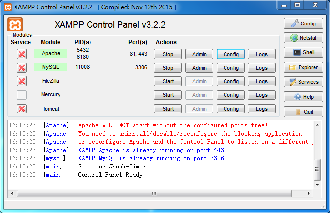 apache config