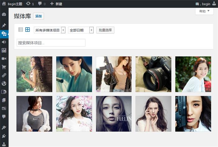 WordPress 媒体库无法显示图片 WordPress 媒体库无法显示图片